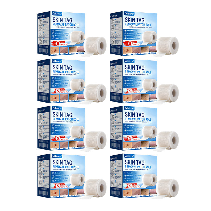 🧙♂️Celsiora® Multi-Functional Microneedle Hydrocolloid Patch Roll | Targets Skin Tags, Warts & Stubborn Blemishes