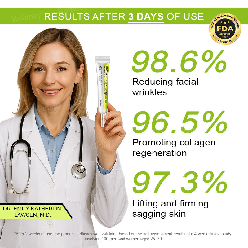 🍭Made and shipped from the USA 💫Rolimey® Botox & Vita-A Retinol Shot Wrinkle-Lift Tightening cream - Last Day Promotion 70% OFF