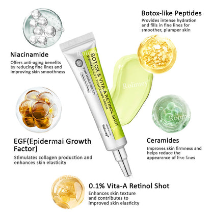 🍭Made and shipped from the USA 💫Rolimey® Botox & Vita-A Retinol Shot Wrinkle-Lift Tightening cream - Last Day Promotion 70% OFF