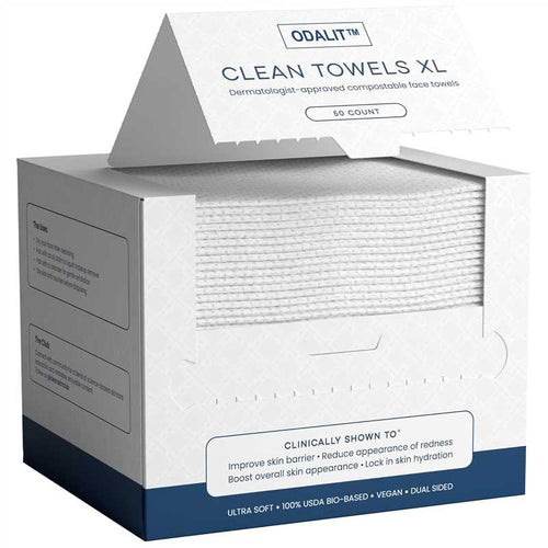 ODALIT™ Clean Towels XL – 100% USDA Biobased Face Towels