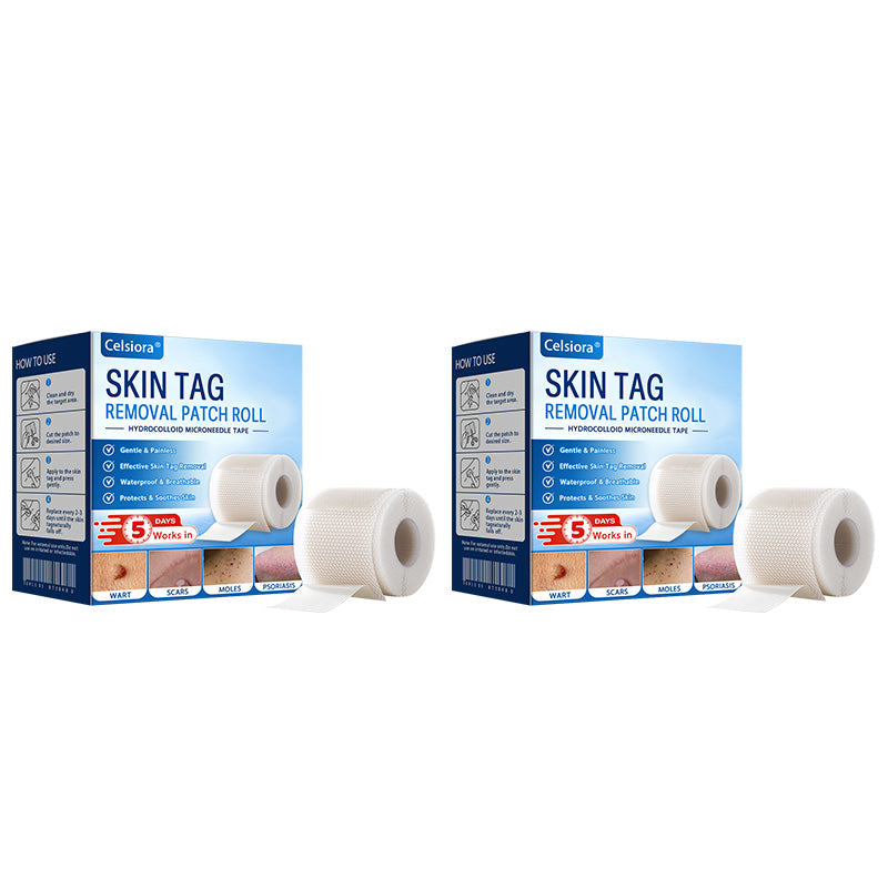 🧙‍♂️Celsiora® Multi-Functional Microneedle Hydrocolloid Patch Roll | Targets Skin Tags, Warts & Stubborn Blemishes