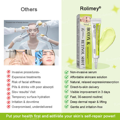 🍭Made and shipped from the USA 💫Rolimey® Botox & Vita-A Retinol Shot Wrinkle-Lift Tightening cream - Last Day Promotion 70% OFF