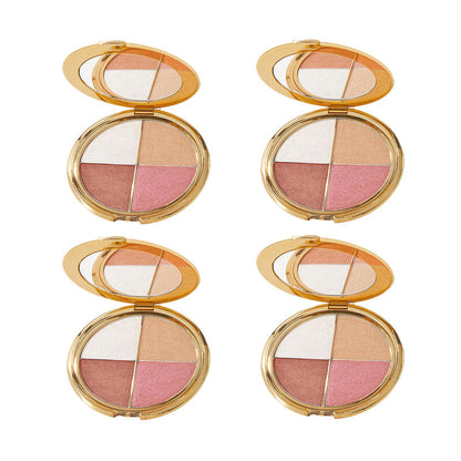 ♥️Last 3 hours 60% off💃eye & cheek palette - eyeshadow and highlighter makeup (Free Brush Included)