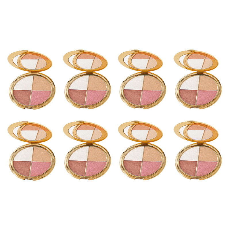 ♥️Last 3 hours 60% off💃eye & cheek palette - eyeshadow and highlighter makeup (Free Brush Included)